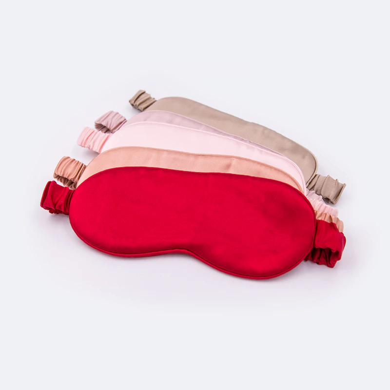 19 Momme Silk Sleep Eye Mask With Light Blocking Layers