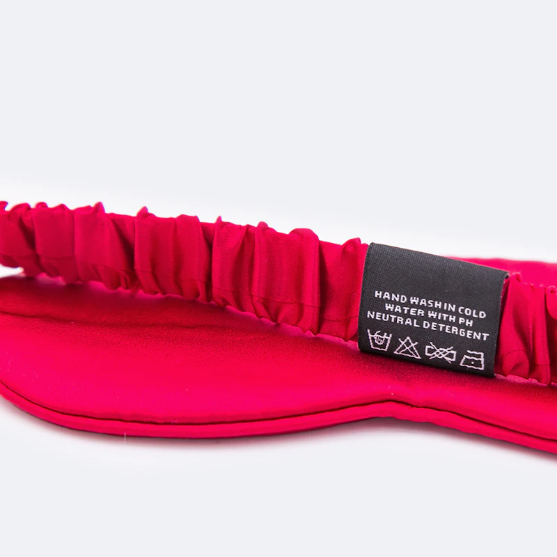 19 Momme Silk Sleep Eye Mask With Light Blocking Layers
