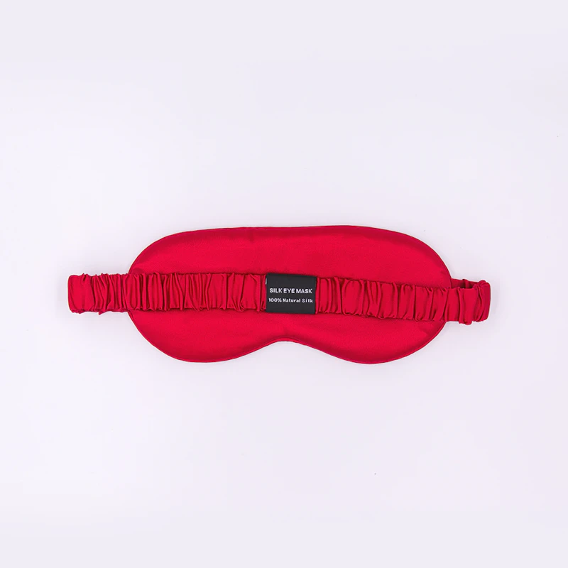 19 Momme Silk Sleep Eye Mask With Light Blocking Layers