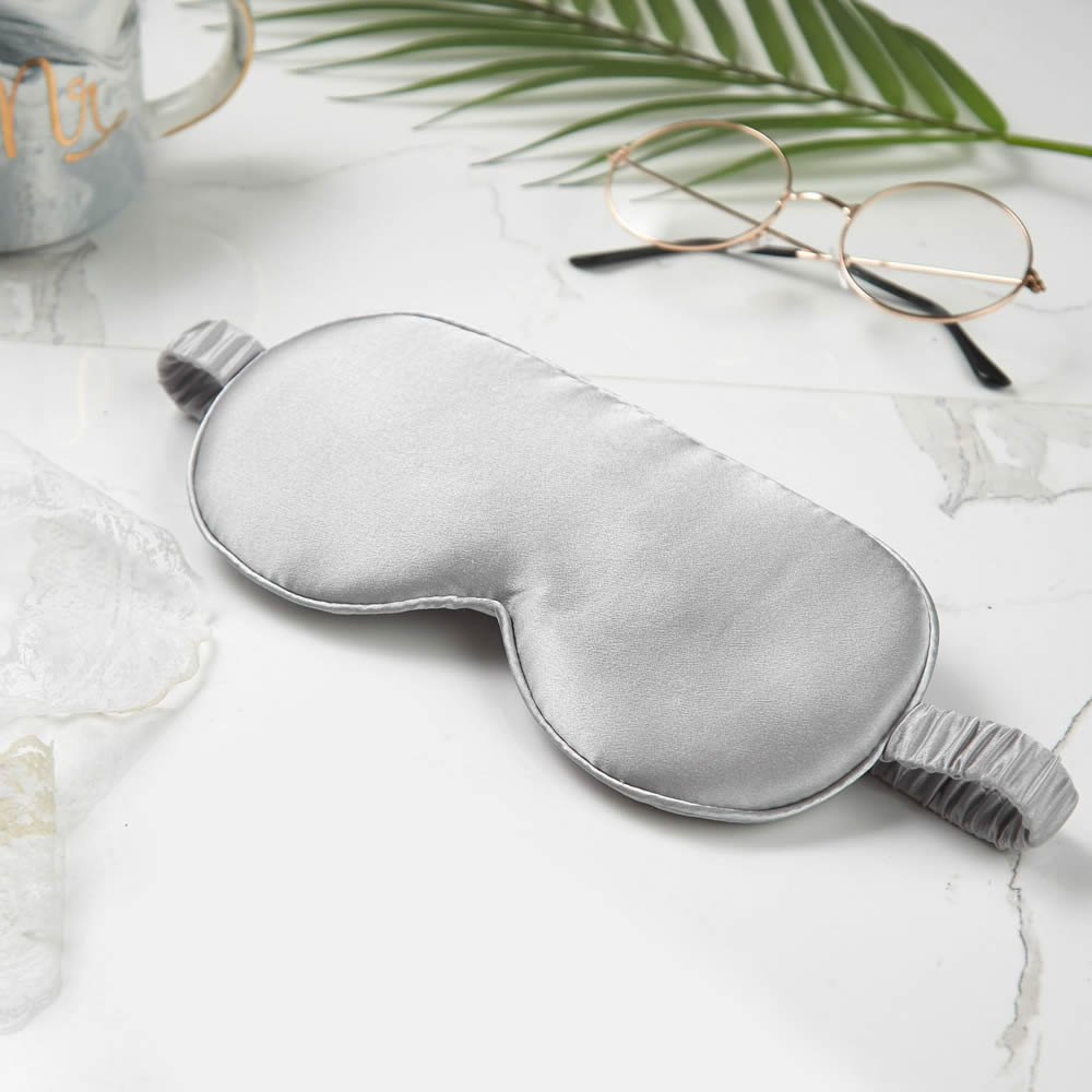 19 Momme Solid Color Silk Sleep Eye Mask RachelSilk United States