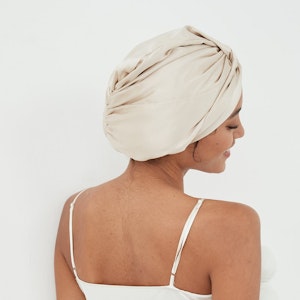 Silk Twisted Bonnet | 22 Momme | Double Lined