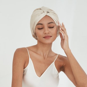 Silk Twisted Bonnet | 22 Momme | Double Lined