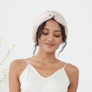 Silk Twisted Bonnet | 22 Momme | Double Lined