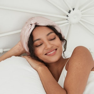 Silk Twisted Bonnet | 19 Momme | Double Layer