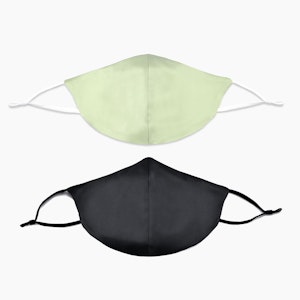 100% Silk Face Mask With Nose Wire & Filter Pocket