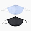 100% Silk Face Mask With Nose Wire & Filter Pocket Color