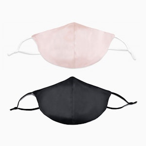 100% Silk Face Mask With Nose Wire & Filter Pocket