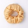 Silk Flower Hair Scrunchie Medium Size 22 Momme Color