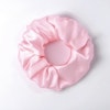 Luxurious Silk Flower Hair Scrunchie Large Size 22 Momme Color