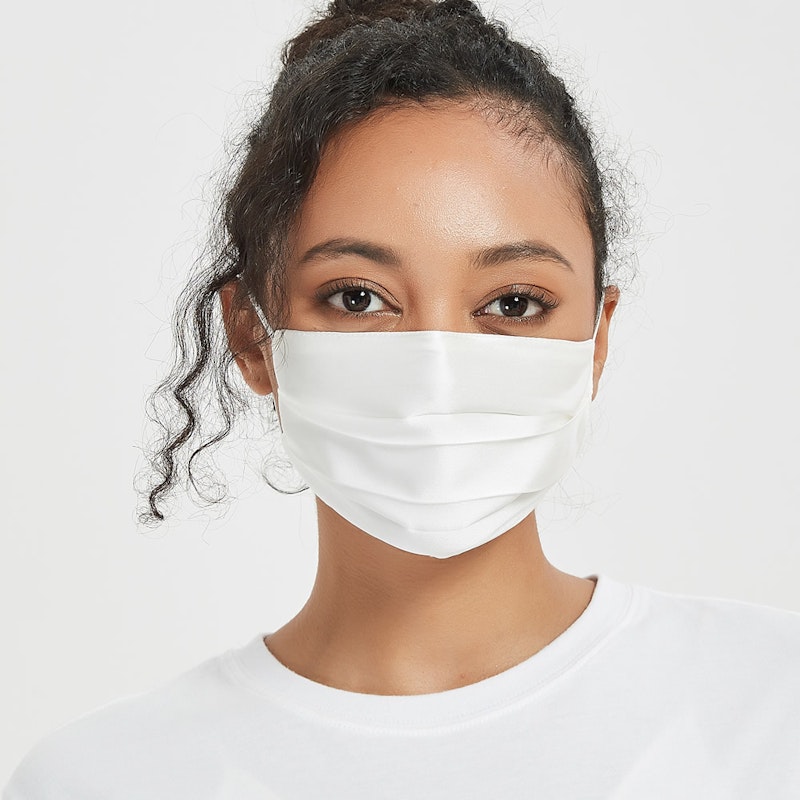 3 Pack Silk Face Mask Double Lined With Nose Wire