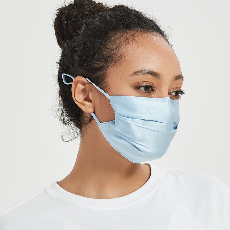 3 Pack Silk Face Mask Double Lined With Nose Wire