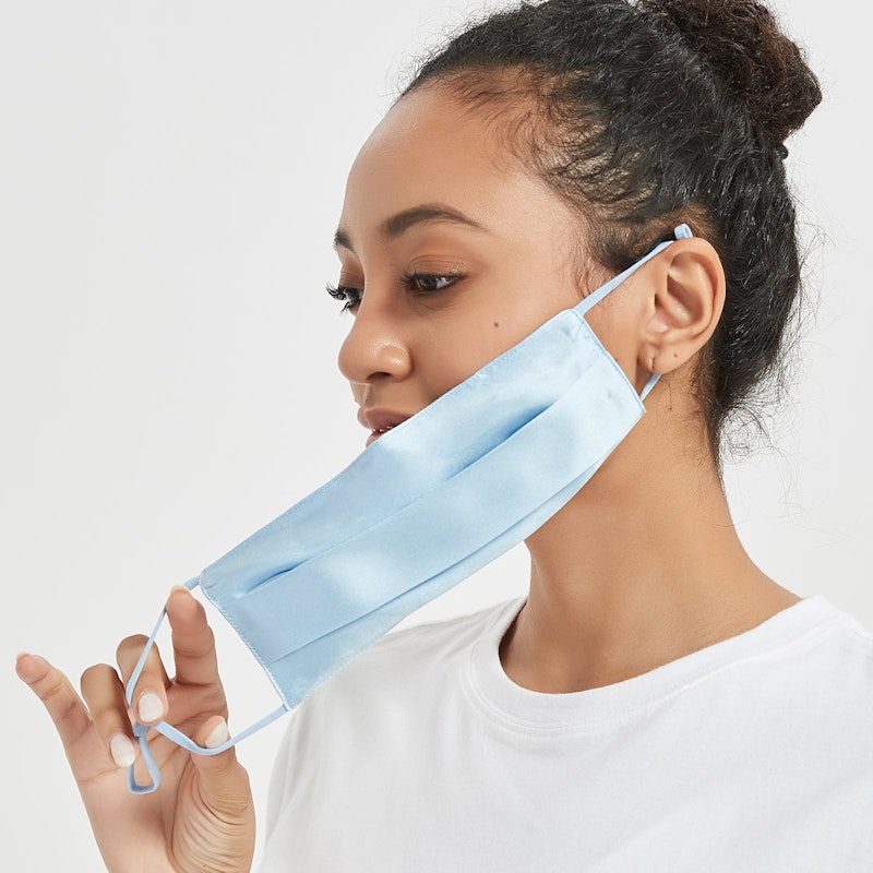 3 Pack Silk Face Mask Double Lined With Nose Wire