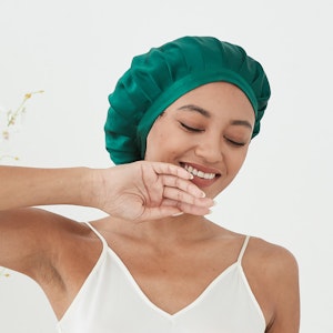 Silk Pleated Bonnet | 19 Momme