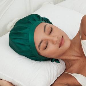 Silk Pleated Bonnet | 19 Momme