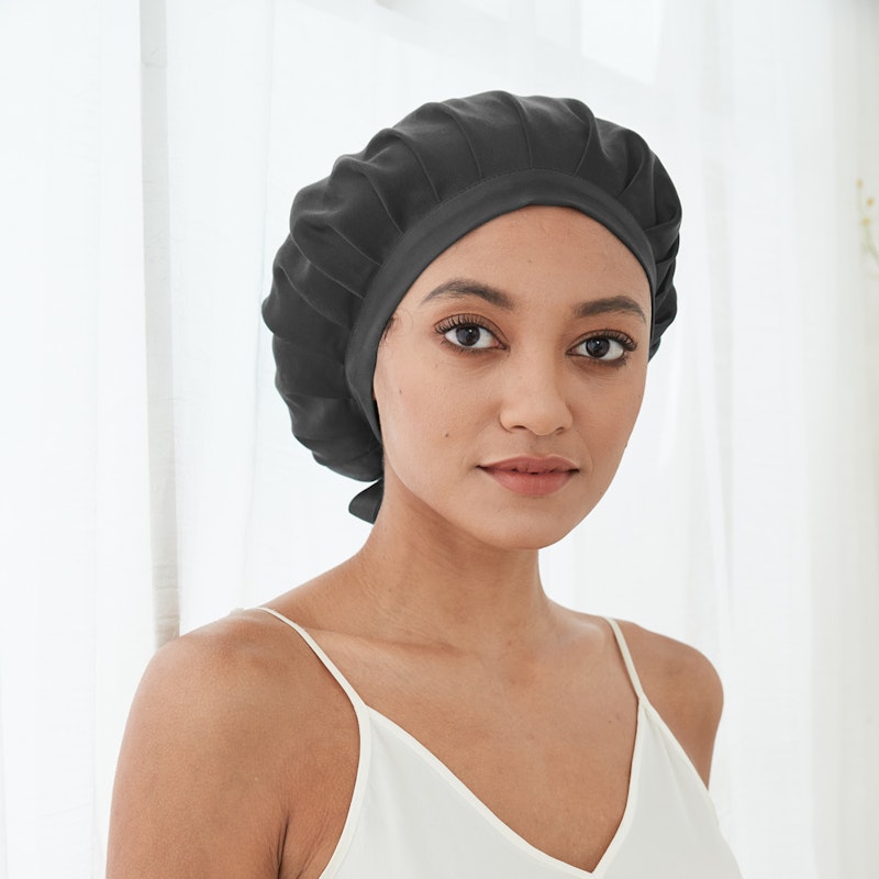 Silk Pleated Bonnet | 30 Momme