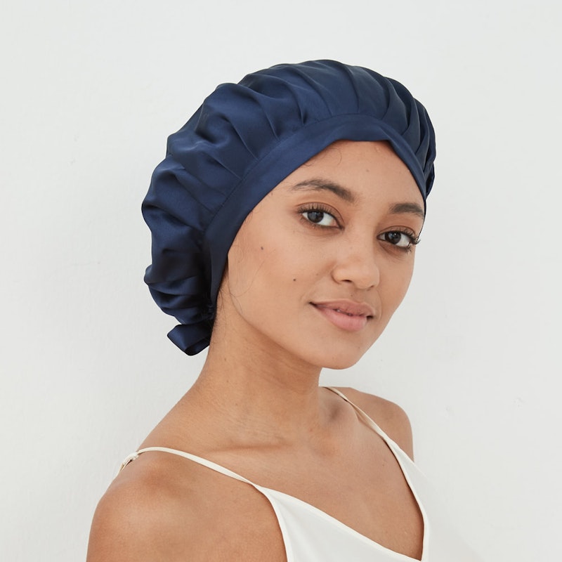 Silk Pleated Bonnet | 30 Momme