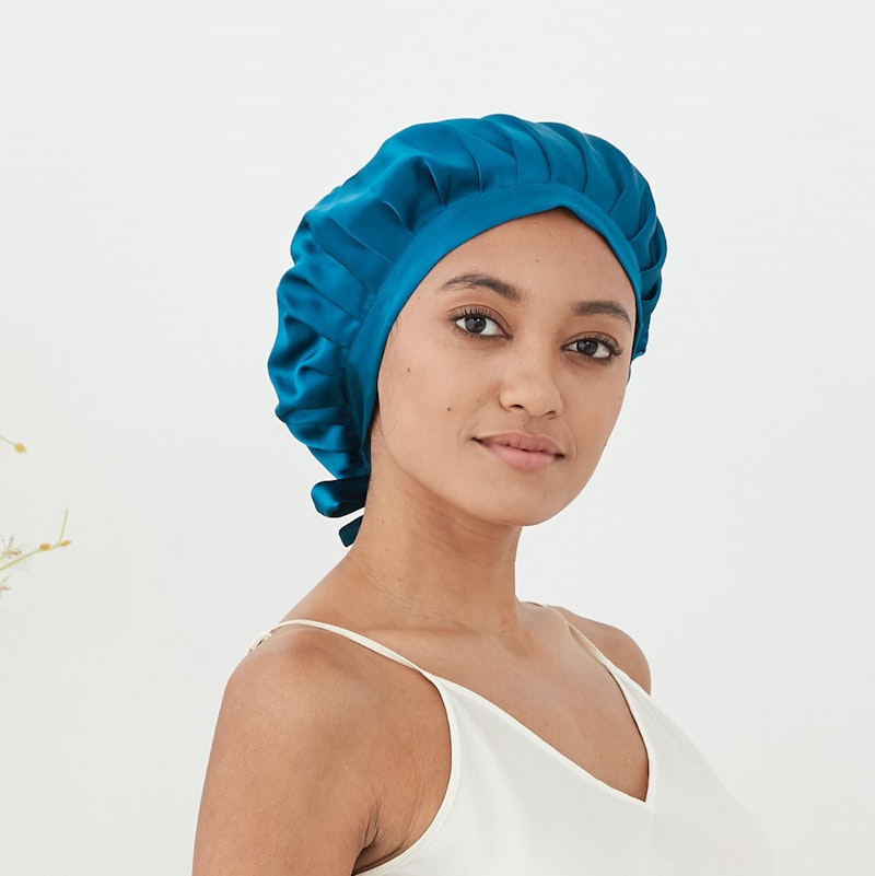 Silk Pleated Bonnet | 30 Momme