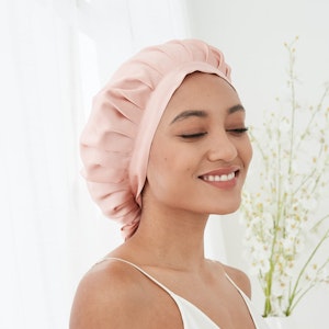 Silk Pleated Bonnet | 30 Momme