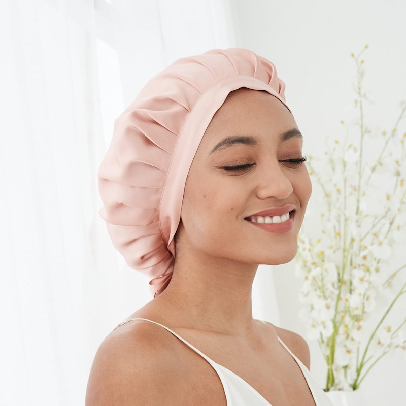 Silk Pleated Bonnet | 30 Momme