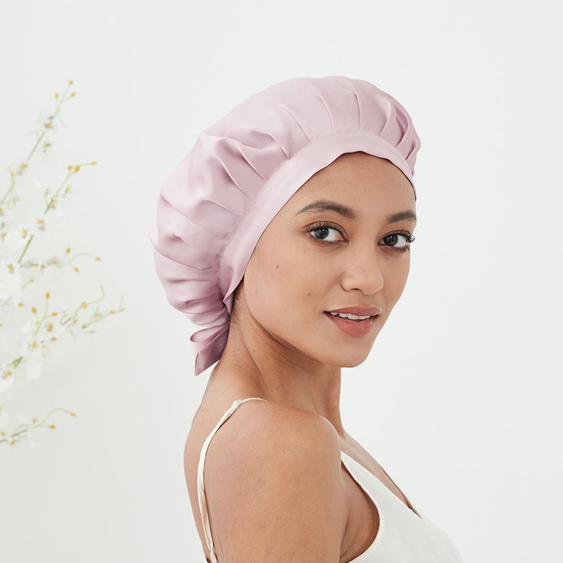 Silk Pleated Bonnet | 30 Momme