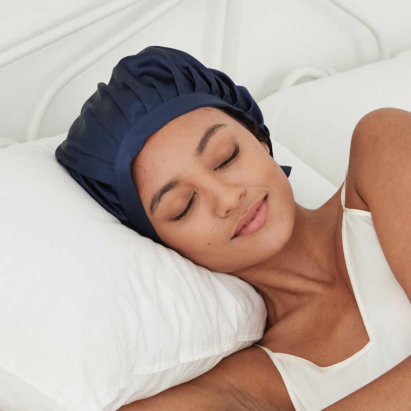 Silk Pleated Bonnet | 30 Momme