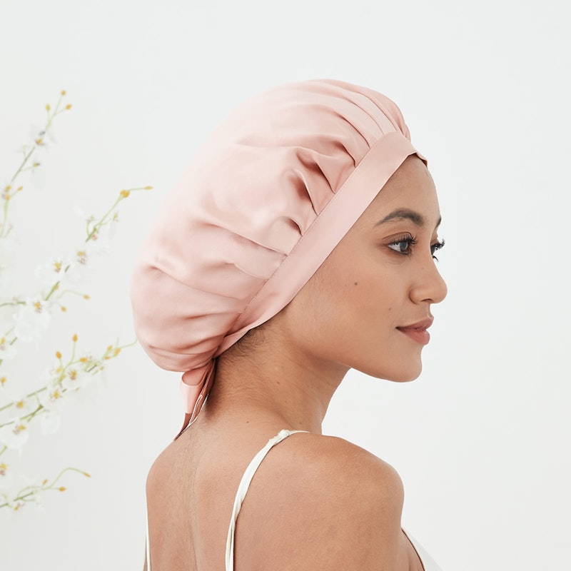 Silk Pleated Bonnet | 30 Momme