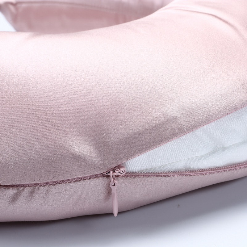 Concise Style Silk Cover Neck Pillow RachelSilk United States