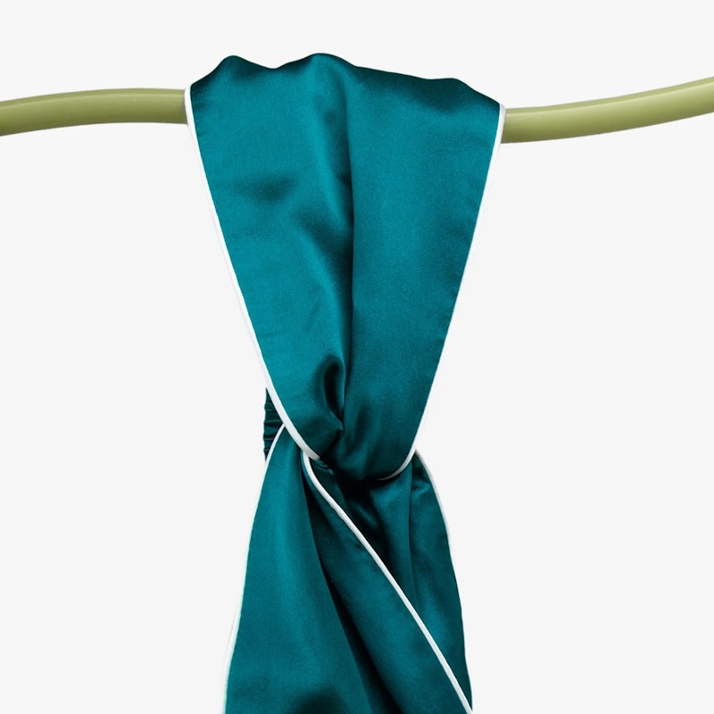 Women Silk Twisted Headband and Scrunchies Set