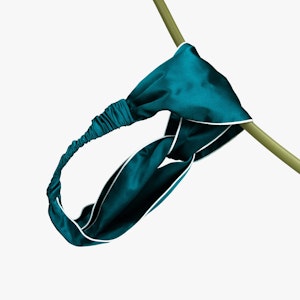 Women Silk Twisted Headband and Scrunchies Set