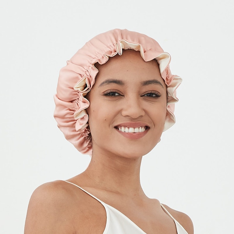 Silk Frills Bonnet | 19 Momme | Double Lined