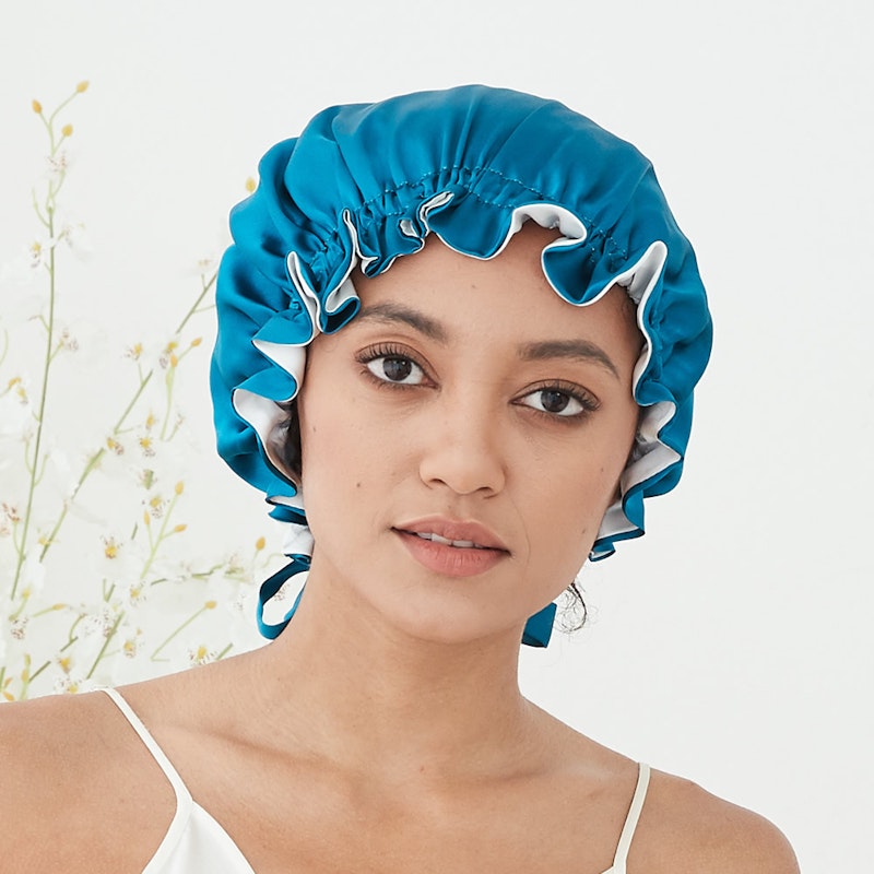 Silk Frills Bonnet | 19 Momme | Double Lined