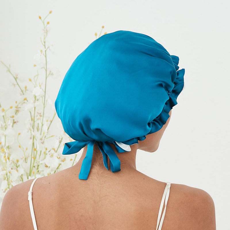 Silk Frills Bonnet | 19 Momme | Double Lined