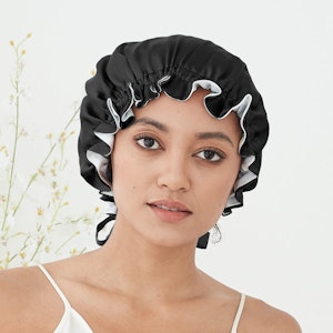 Silk Frills Bonnet | 19 Momme | Double Lined