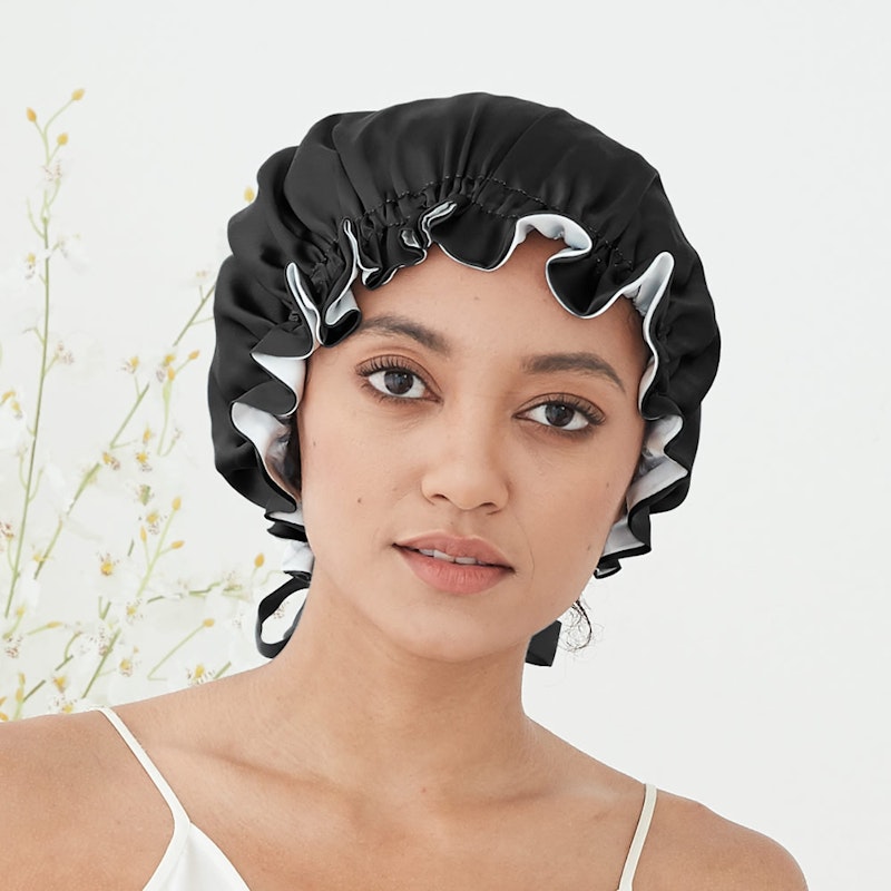 Silk Frills Bonnet | 19 Momme | Double Lined