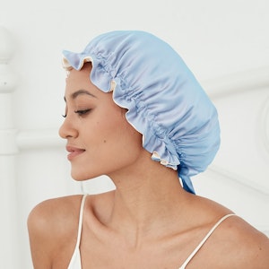 Silk Frills Bonnet | 19 Momme | Double Lined