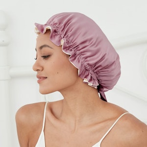 Silk Frills Bonnet | 19 Momme | Double Lined