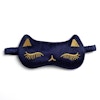 Embroidered Cat Shaped Silk Sleep Eye Mask Color