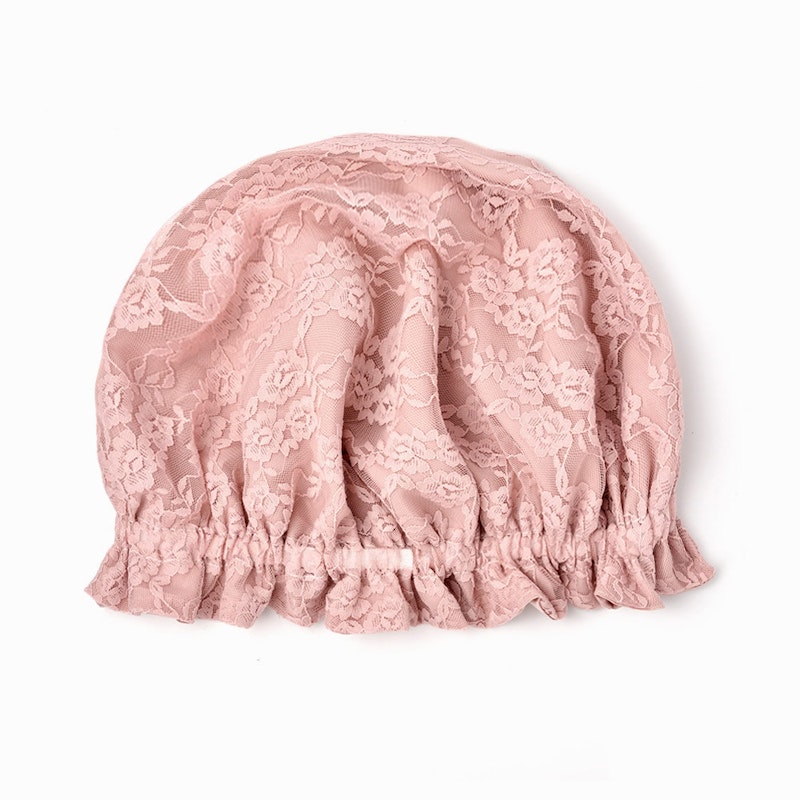 Pink Lace Bonnet