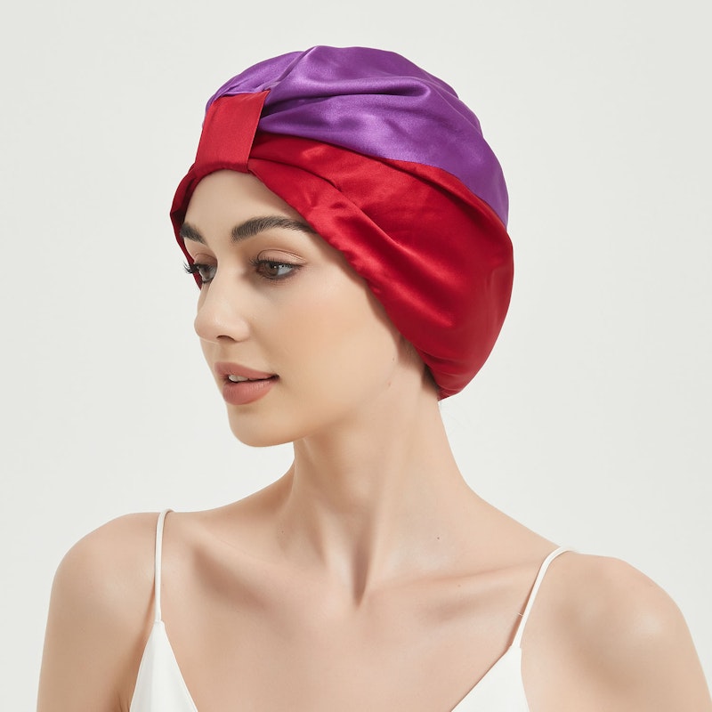 Silk Turban Bonnet | 19 Momme | Double Layer