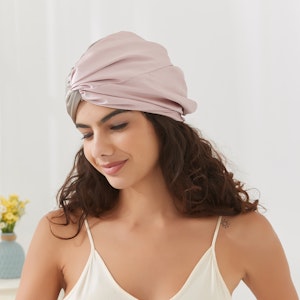 Silk Twisted Bonnet | 19 Momme | Double Layer