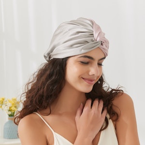 Silk Twisted Bonnet | 19 Momme | Double Layer