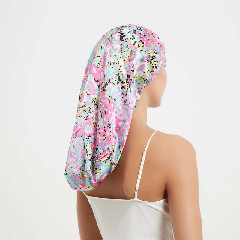 Long Silk Sleep Bonnet | 19 Momme