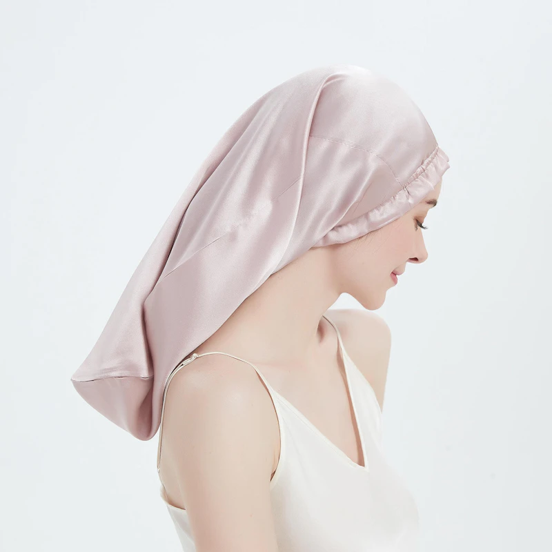 Long Silk Sleep Bonnet | 19 Momme