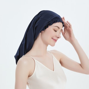 Traceless Elastic Band Silk Bonnet Silk Night Hair Wrap, RachelSilk