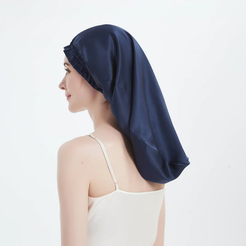 Long Silk Sleep Bonnet | 19 Momme