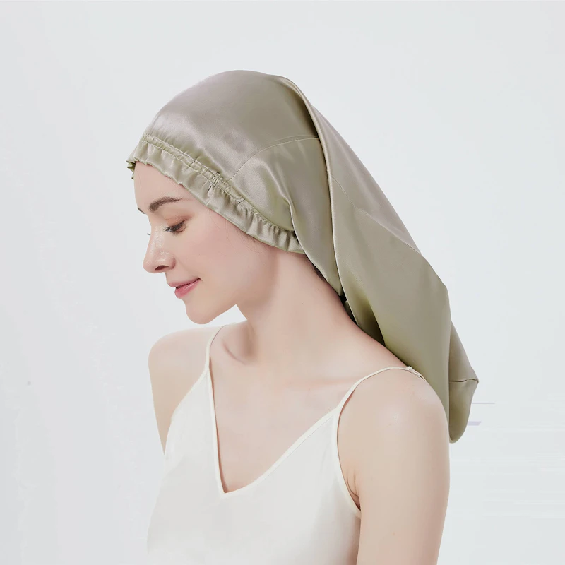 Long Silk Sleep Bonnet | 19 Momme