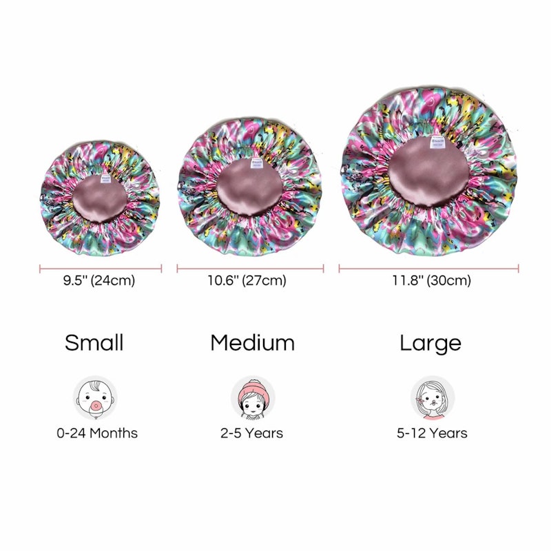 Silk Bonnet for Kids | 19 Momme | Double Layer