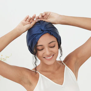 Silk Twisted Bonnet | 19 Momme | Double Layer
