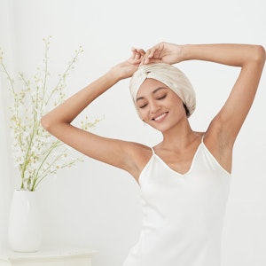 Silk Twisted Bonnet | 19 Momme | Double Layer