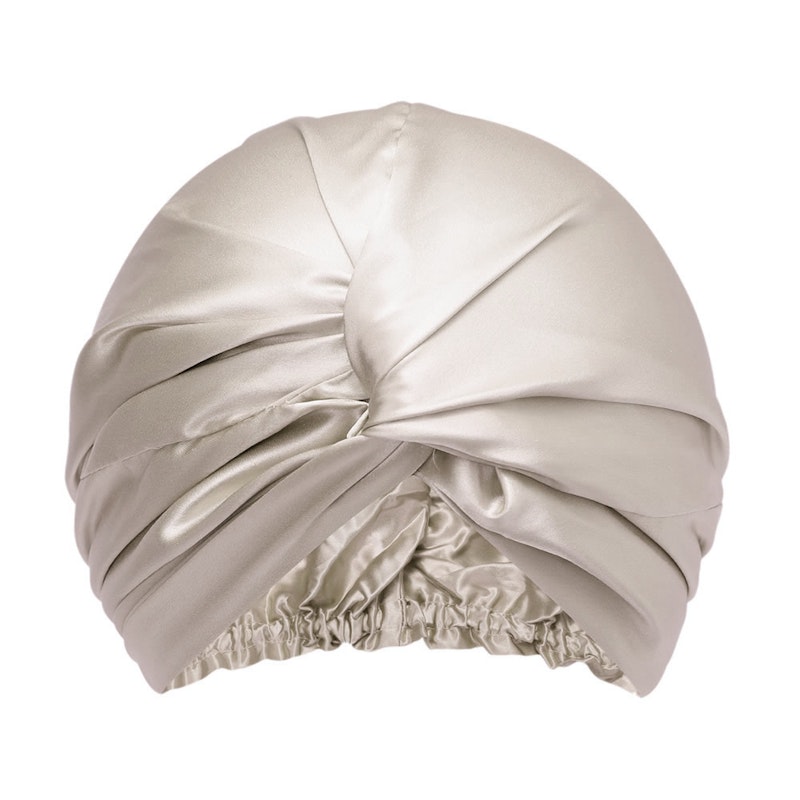 Silk Twisted Bonnet | 19 Momme | Double Layer